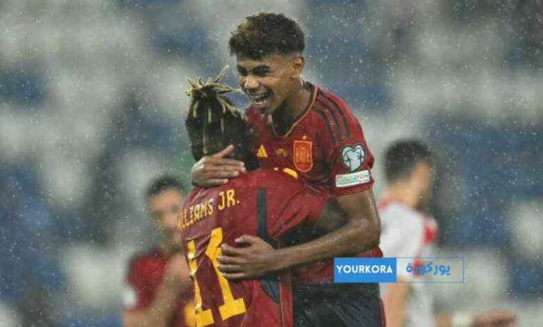 لامين يامال ثالث أصغر لاعب في القائمة تسجيلًا مع المنتخبات الأوروبية لامين يامال ثالث أصغر لاعب في القائمة تسجيلًا مع المنتخبات الأوروبية