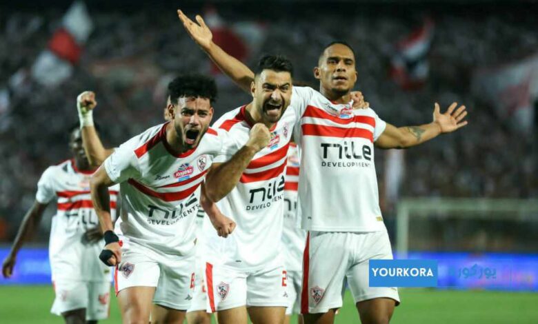 عاجل الزمالك يحصد لقب الكونفيدرالية بتغلبه على نهضة بركان