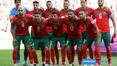 عاجل تشكيلة المنتخب المغربي أمام أفريقيا الوسطى