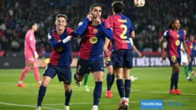 نجا برشلونة من كمين بلد الوليد بفضل تألق رافينيا وفيرمين