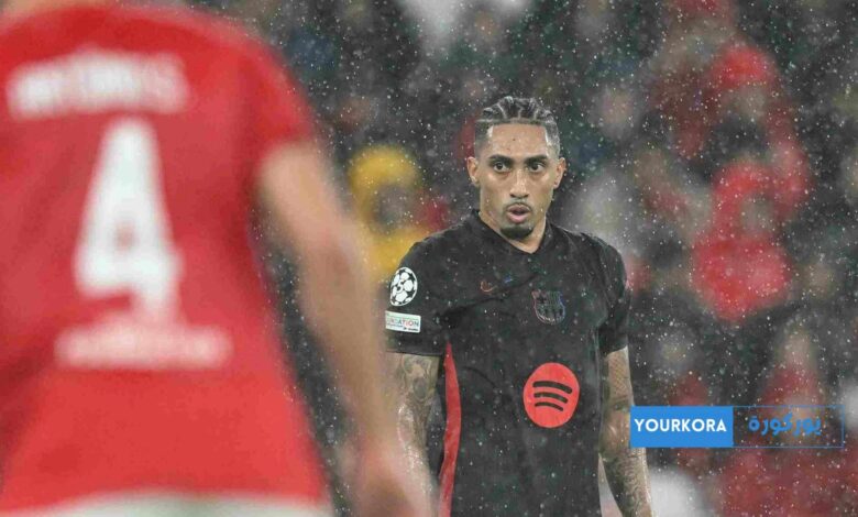 عاجل : برشلونة يبدأ خطواته لتأمين بقاء رافينيا في الفريق