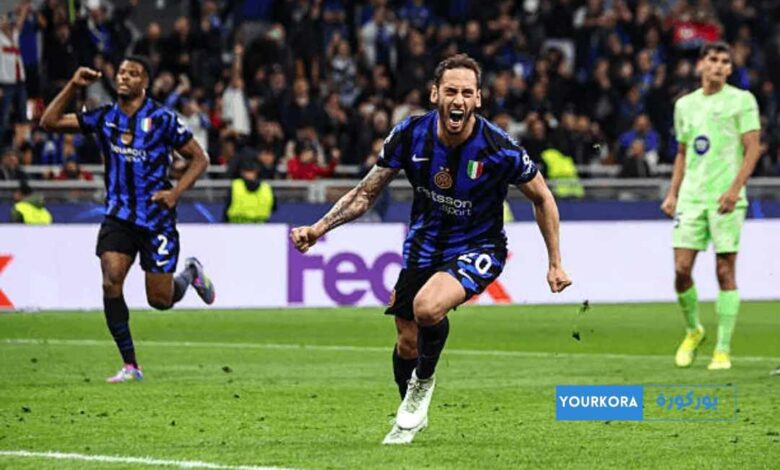 إنتر ميلان يُقصي برشلونة ويتأهل رسميًا إلى نهائي دوري أبطال أوروبا إنتر ميلان يُقصي برشلونة ويتأهل رسميًا إلى نهائي دوري أبطال أوروبا
