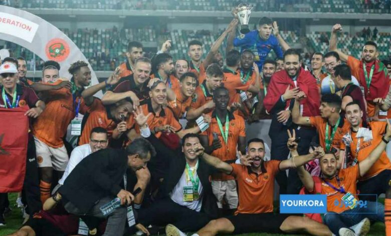 رسميًا : نهضة بركان يتوّج بلقب كأس الكونفدرالية الإفريقية رسميًا : نهضة بركان يتوّج بلقب كأس الكونفدرالية الإفريقية
