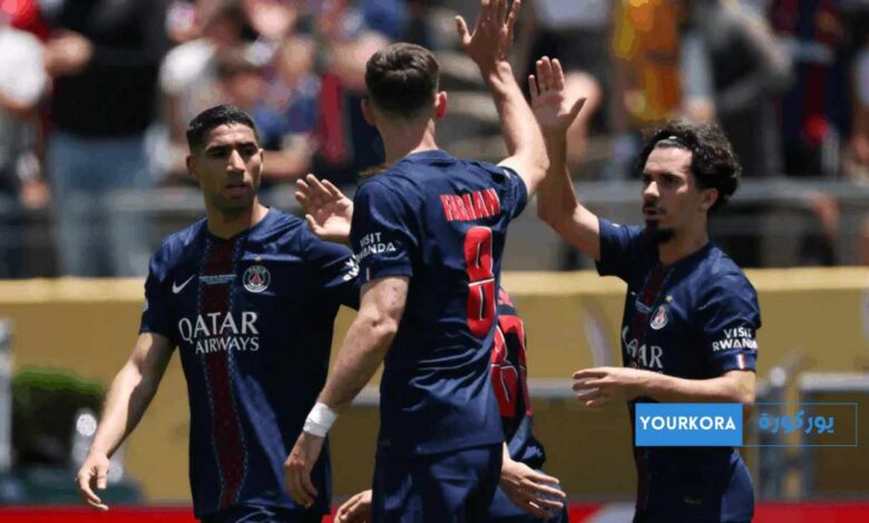 اكتساح باريسي.. سان جيرمان يُذل أتلتيكو مدريد برباعية دون رد اكتساح باريسي.. سان جيرمان يُذل أتلتيكو مدريد برباعية دون رد