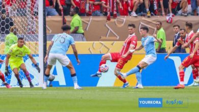 مانشستر سيتي يفوز على الوداد المغربي بثنائية ضمن منافسات كأس العالم للأندية