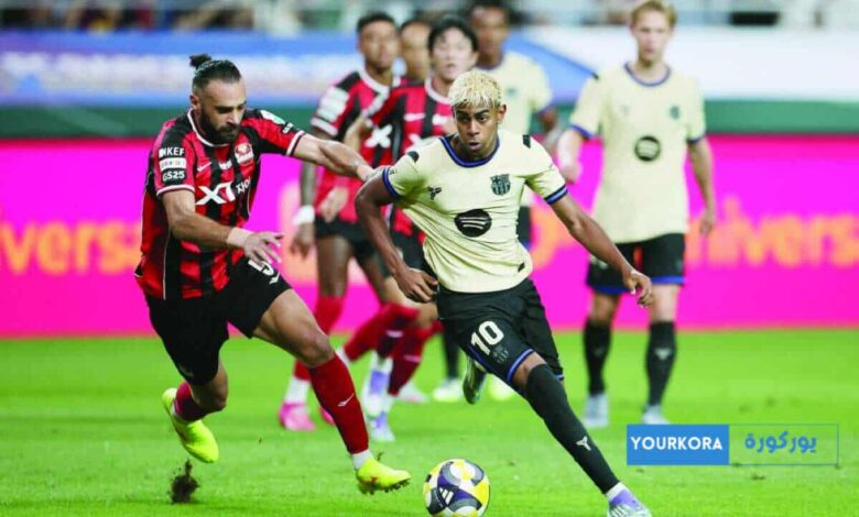 برشلونة يمطر شباك سيؤول الكوري بسباعية نظيفة في مباراة ودية ساحقة