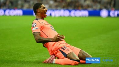 برشلونة يحقق انتصارًا مهمًا خارج الديار على نيوكاسل في دوري أبطال أوروبا
