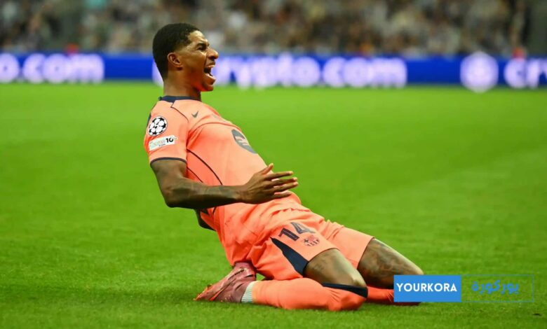 برشلونة يحقق انتصارًا مهمًا خارج الديار على نيوكاسل في دوري أبطال أوروبا