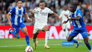 مبابي يثير الشكوك قبل مباراة خيتافي مبابي يثير الشكوك قبل مباراة خيتافي