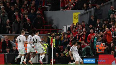 مانشستر يونايتد ينتصر على ليفربول في كلاسيكو إنجلترافي مباراة مثيرة على ملعب أنفيلد