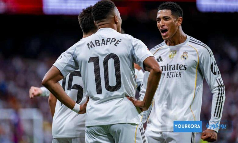 ريال مدريد يتفوق على برشلونة بثنائية نظيفة ويواصل الانفراد بصدارة الدوري ريال مدريد يتفوق على برشلونة بثنائية نظيفة ويواصل الانفراد بصدارة الدوري