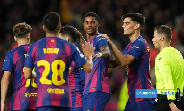 برشلونة يتخطى سيلتا فيغو بأربعة أهداف في الدوري الإسباني برشلونة يتخطى سيلتا فيغو بأربعة أهداف في الدوري الإسباني