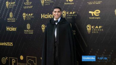عاجل ورسمي: أشرف حكيمي يتوَّج بجائزة أفضل لاعب إفريقي لعام 2025