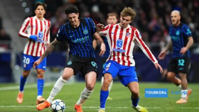 أتلتيكو مدريد يحسم المباراة في الدقائق الأخيرة على حساب إنتر ميلان