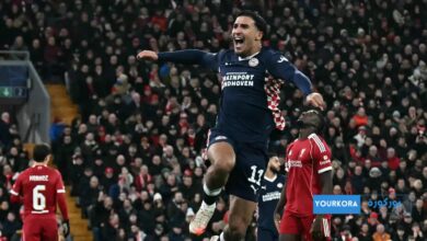 رباعية قاسية تسقط ليفربول أمام إيندهوفن في دوري الأبطال