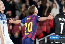 انتصار بثلاثية يمنح برشلونة صدارة الليغا أمام ألافيس