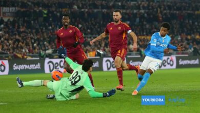 نابولي يحقق فوزًا صعبًا على روما نابولي يحقق فوزًا صعبًا على روما