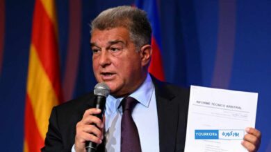 من يشكك في نزاهة برشلونة ويتهمه بالفساد يفتقر إلى المنطق والعقلانية من يشكك في نزاهة برشلونة ويتهمه بالفساد يفتقر إلى المنطق والعقلانية