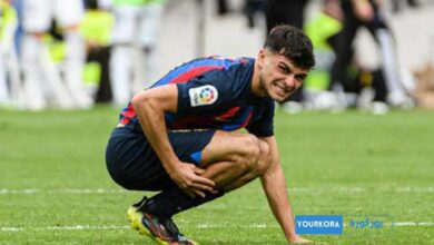 خبر صادم لبرشلونة : إصابة بيدري خبر صادم لبرشلونة : إصابة بيدري