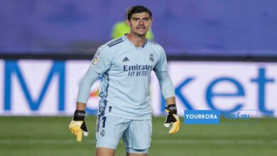 رسميًا تتويج تيبو كورتوا بلقب لاعب الشهرفي ريال مدريد