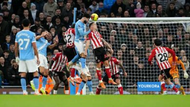 فوز كبير لمانشستر سيتي على سندرلاند بثلاثية نظيفة في الدوري الإنجليزي فوز كبير لمانشستر سيتي على سندرلاند بثلاثية نظيفة في الدوري الإنجليزي