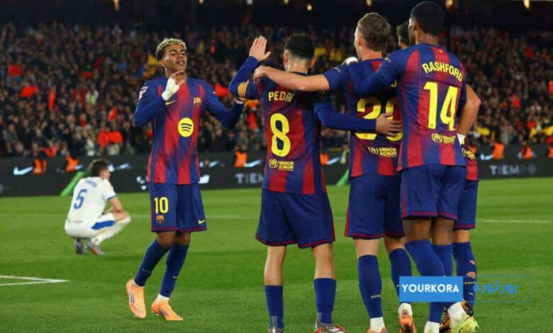 البارسا يحسم مواجهته أمام أتلتيكو مدريد في الدوري الإسباني البارسا يحسم مواجهته أمام أتلتيكو مدريد في الدوري الإسباني