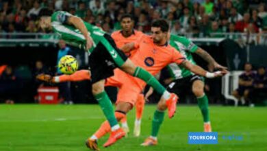 فوز عريض لبرشلونة على ريال بيتيس ضمن منافسات الليغا فوز عريض لبرشلونة على ريال بيتيس ضمن منافسات الليغا