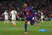 انتصار برشلونة على فرانكفورت بهدفين بدوري الأبطال