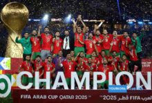 المغرب يحسم النهائي ويتوج بلقب كأس العرب 2025 على حساب الأردن