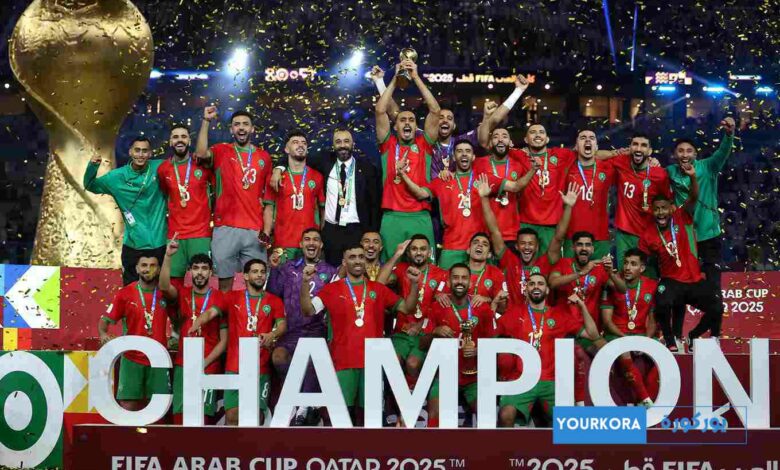 المغرب يحسم النهائي ويتوج بلقب كأس العرب 2025 على حساب الأردن