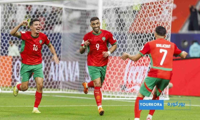 المنتخب المغربي يتأهل إلى نهائي النسخة الأولى من كأس العرب بعد فوزه على الإمارات المنتخب المغربي يتأهل إلى نهائي النسخة الأولى من كأس العرب بعد فوزه على الإمارات