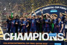 عاجل: باريس سان جيرمان يتوج بكأس القارات عقب فوزه على فلامنغو