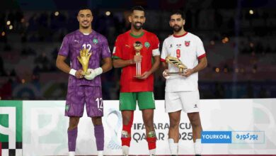 قائد المنتخب المغربي يتوج بجائزة أفضل لاعب في كأس العرب
