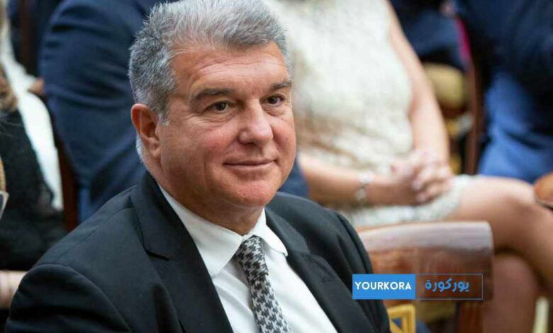 لابورتا يشيد بأداء رافينيا المميز في كلاسيكو السوبر الإسباني