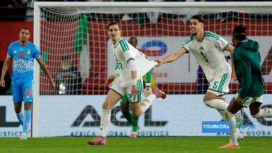 الجزائر تنتزع انتصارًا صعبا أمام الكونغو الديمقراطية