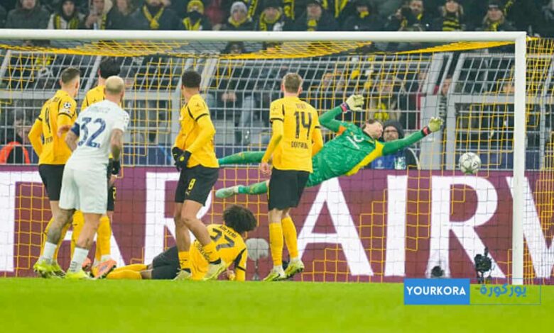 إنتر ميلان يحسم المواجهة أمام دورتموند بهدفين دون مقابل