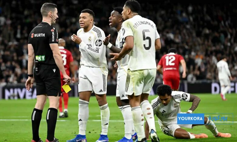 لاعبان يدخلان في شجار داخل غرفة ملابس ريال مدريد