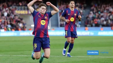 برشلونة ينتزع صدارة الليغا بعد فوزه على ليفانتي بثلاثة أهداف برشلونة ينتزع صدارة الليغا بعد فوزه على ليفانتي بثلاثة أهداف