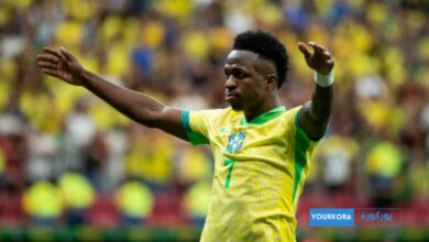 عاجل : شكوك بعد غياب فينيسيوس عن تدريبات البرازيل عاجل : شكوك بعد غياب فينيسيوس عن تدريبات البرازيل