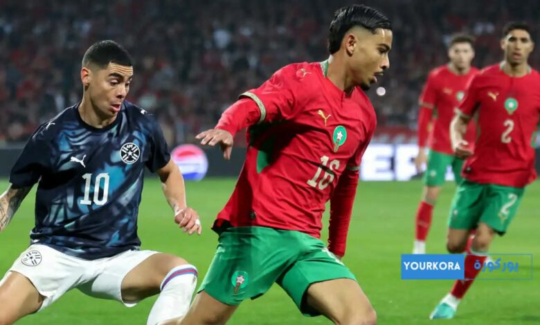 المنتخب المغربي ينتزع فوزًا ثمينًا من باراغواي