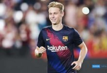 آخر تطورات مشاركة دي يونغ ضد أتلتيكو مدريد