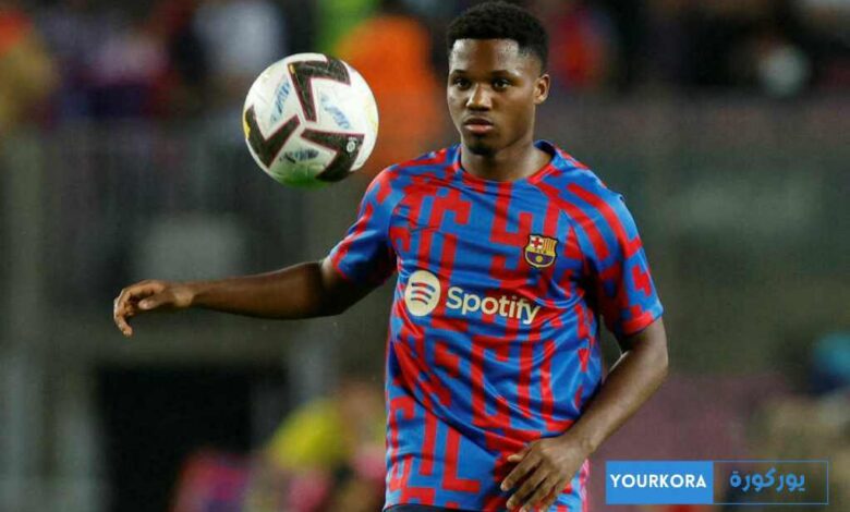 موناكو مستعد لكسر عقد أنسو فاتي مع برشلونة