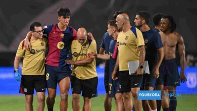 أنباء أولية عن إصابة بيرنال أنباء أولية عن إصابة بيرنال