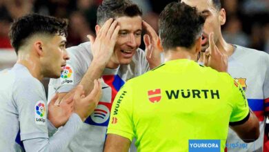 عاجل: اليويفا يقرر معاقبة حكم مباراة برشلونة