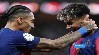 رافينيا يدعم لامين يامال برسالة مؤثرة