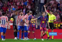 أتلتيكو يطيح ببرشلونة في كامب نو بدوري الأبطال