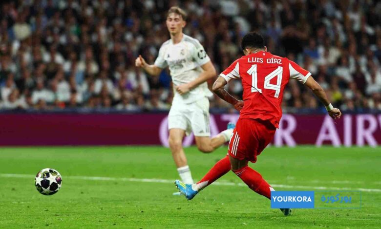 بايرن ميونخ يهزم ريال مدريد في دوري أبطال أوروبا بايرن ميونخ يهزم ريال مدريد في دوري أبطال أوروبا