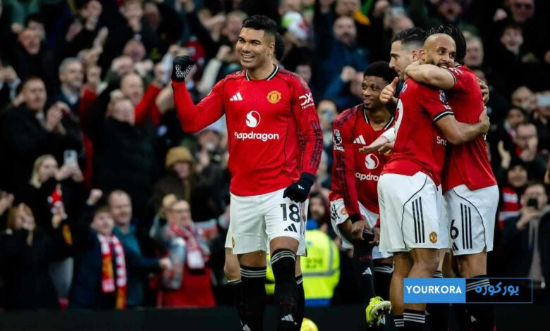 انتصار صعب لليونايتد أمام برينتفورد في الدوري