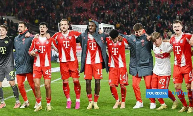 بايرن ميونخ يتوج رسميًا بلقب الدوري الألماني بعد الانتصار على شتوتغارت