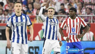 عاجل : ريال سوسيداد يتوج بلقب كأس ملك إسبانيا بعد الفوز على أتلتيكو مدريد